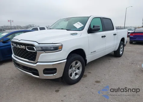 2025 Ram 1500 Tradesman 4X4 5'7 Box из США, поврежденный, VIN 1C6RRFGG2SN199522
